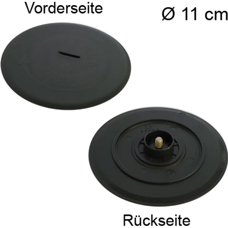Ritter Messerverschluss für Ritter Allesschneider AES 251 VZ - E25 - E 251 Z aus Kunststoff Ø 11 cm - Multischneider - Ersatzteil