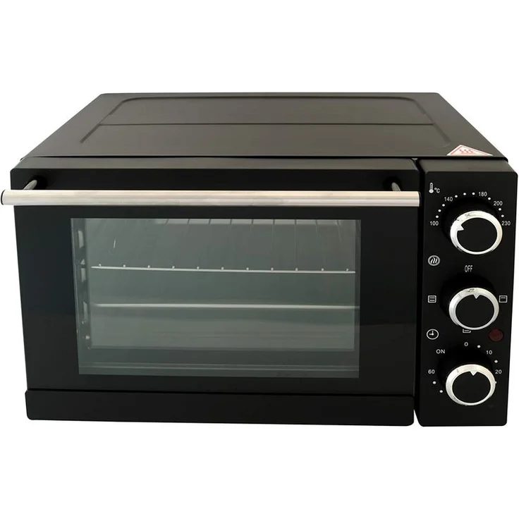 Expo Mini Backofen 15 L. 1200W Pizzaofen Ober Unterhitze Timer Thermostat Standofen – Bild 1
