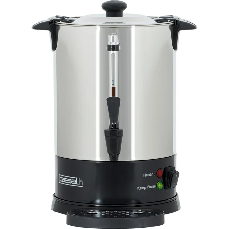 CASSELIN CPC48S Kaffeevollautomat mit 48 Tassen Sp, Edelstahl – Bild 1