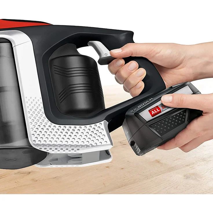 Bosch BSS81POW1 Unlimited ProPower Serie 8 Handstaubsauger, 35 min Akkubetrieb, Akkuwechwsel-Option, Wandhalterung, schwarz – Bild 6