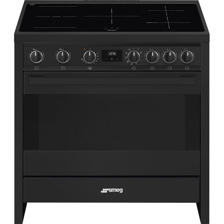 Smeg B95IMAN9 Standherd mit 5 Induktionskochzonen 90 cm