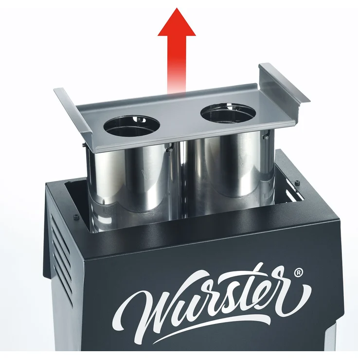 SEVERIN 5005-000 WT 5005 Wurster, Edelstahl-Kunststoff, schwarz – Bild 5