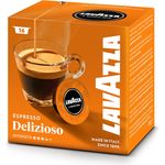 Lavazza A Modo Mio Espresso Delizioso, Kaffee, Kaffeekapseln, Arabica, 16 Kapseln
