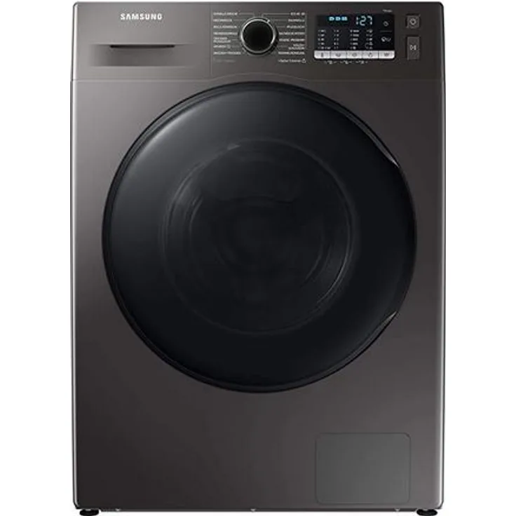 Samsung WD8ETA049BX, Waschtrockner, Energieeffizienzklasse E, Standgerät, Breite 60 cm, Geräuschemissionsklasse A, Beladungserkennung, Dampffunktion
