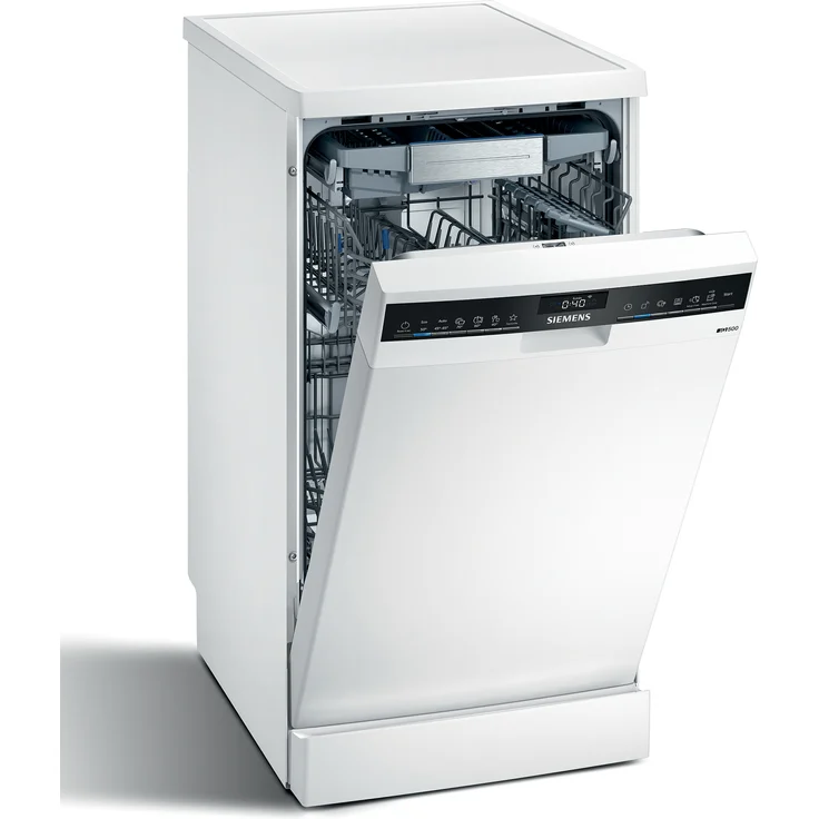 Siemens SR25ZW11ME, Geschirrspüler, C, Geräuschemissionsklasse B, Geräuschemissionen 43 Dezibel – Bild 1