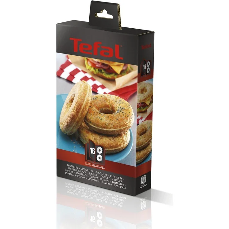 Tefal XA801612 Snack Collection Bagel-Set, Zubehör für Donuts