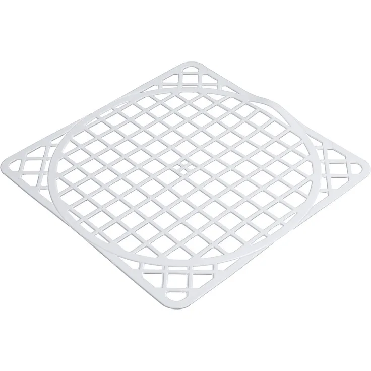 axentia Universal-Spülbeckenmatte Weichkunststoff, braun oder weiß, zuschneidbar