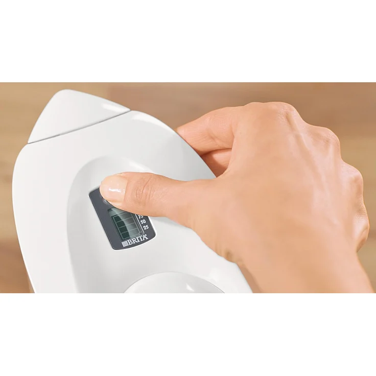 BRITA Wasserfilter Marella weiß inkl. 12 Maxtra Plus Filterkartuschen – BRITA Filter Jahrespaket zur Reduzierung von Kalk, Chlor & geschmacksstörenden Stoffen im Wasser  – Bild 7