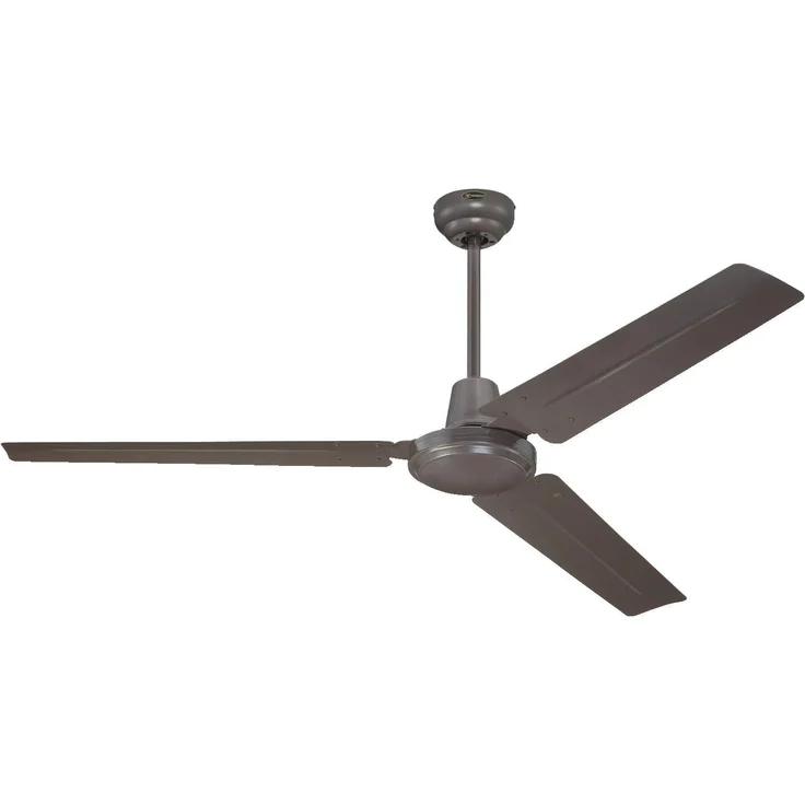 Westinghouse Lighting 142 cm Deckenventilator Industrial 78623 mit drei Flügeln in der Ausführung Espresso