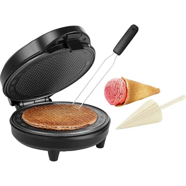 Hörncheneisen & Hörnchenformer für knusprige Eishörnchen Waffeleisen Waffelgabel