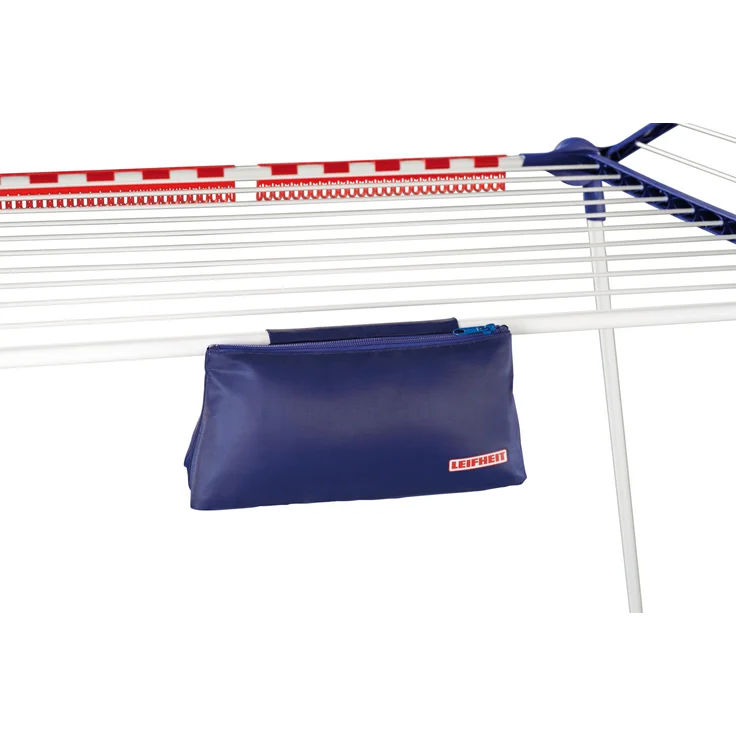 Leifheit Standtrockner Pegasus 200 Solid Comfort mit 20m Trockenlänge, Flügelwäschetrockner für lange Wäschestücke, Wäscheständer mit Bügelstangen, energiesparend – Bild 10