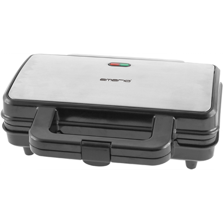 Emerio ST-109562, XXL Sandwichtoaster für alle Toastgrößen geeignet, Edelstahl, große Muschelform, kein Auslaufen, PREIS--LEISTUNGSSIEGER Haus & Garten Test 03-2019