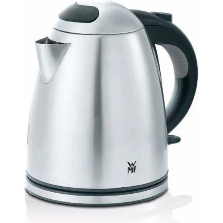 WMF Stelio Wasserkocher Edelstahl 1,2l, kabellos, Kalk-Wasserfilter, 2400 W, Wasserstandsanzeige beleuchtet, edelstahl matt