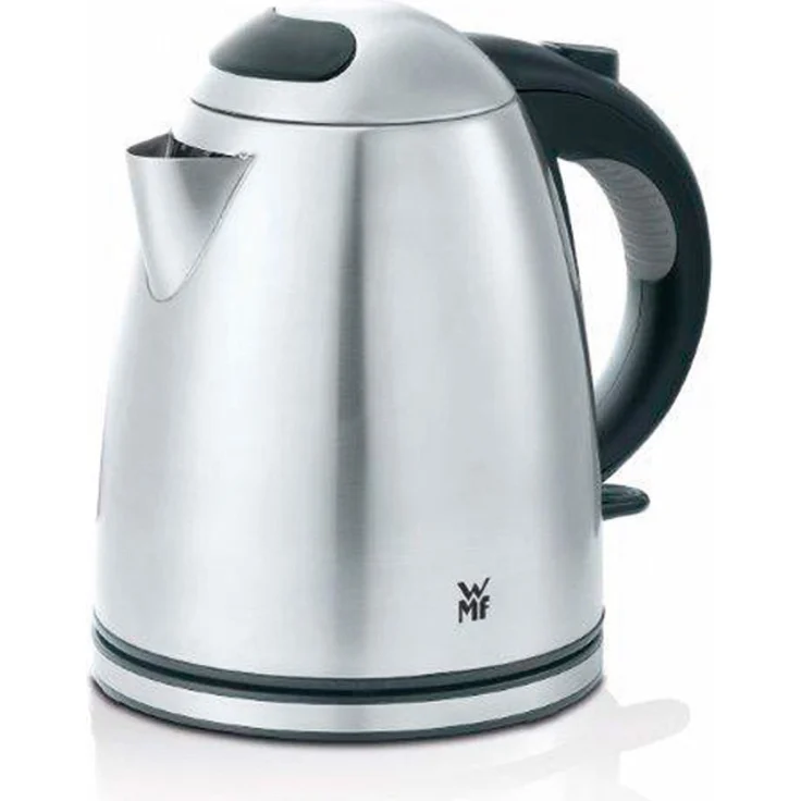 WMF Stelio Wasserkocher Edelstahl 1,2l, kabellos, Kalk-Wasserfilter, 2400 W, Wasserstandsanzeige beleuchtet, edelstahl matt – Bild 1