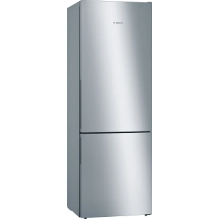Bosch KGE49AICA Kühl-Gefrierkombination, freistehend, silber, LowFrost, 0-Grad-Zone, Schnellkühlen und -gefrieren, Breite 70 cm – Bild 1