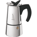 Bialetti 0001745, Schwarz-Silber,