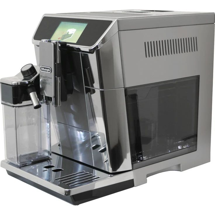 De'Longhi ECAM 650.75.MS Prima Donna Elite Kaffeevollautomat, Edelstahl, TFT Touch-Screen-Farbdisplay,15 bar Pumpendruck, silber, 470 x 260 x 360 mm, mit Milchsystem und integriertem Mahlwerk – Bild 2