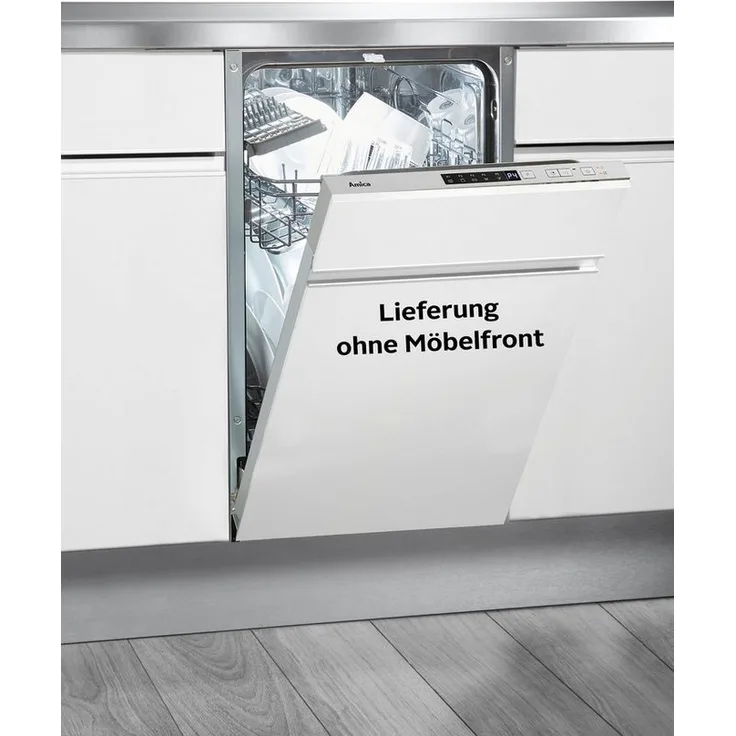 Amica EGSPV 8580 910-1, Geschirrspüler, E, Geräuschemissionsklasse C, Geräuschemissionen 47 Dezibel