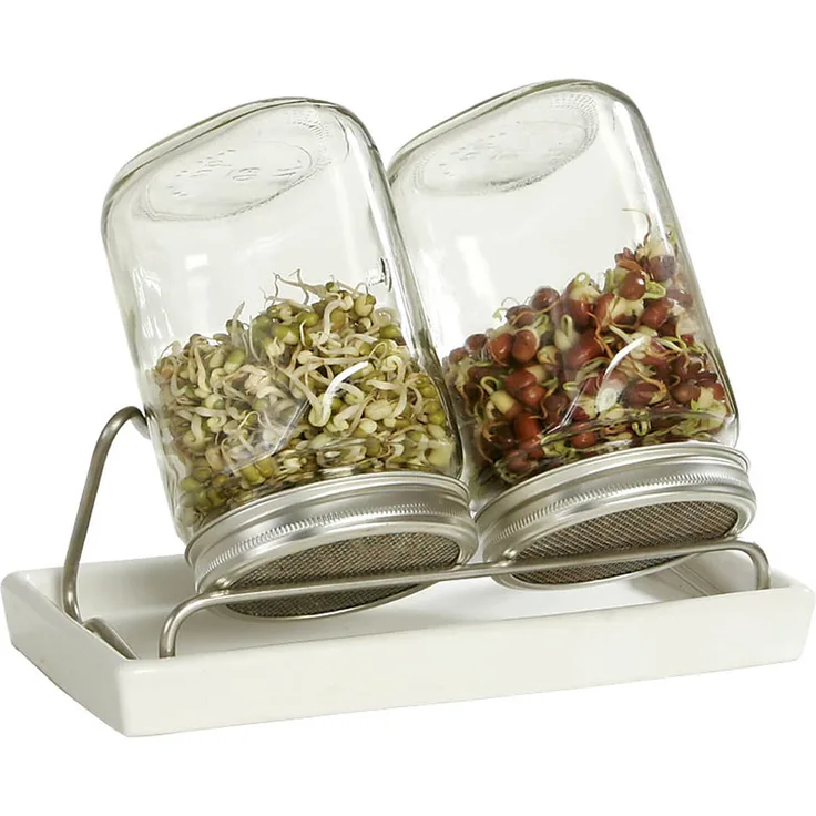 Eschenfelder - 2er-Sprossen System 1000ml - Schale weiß