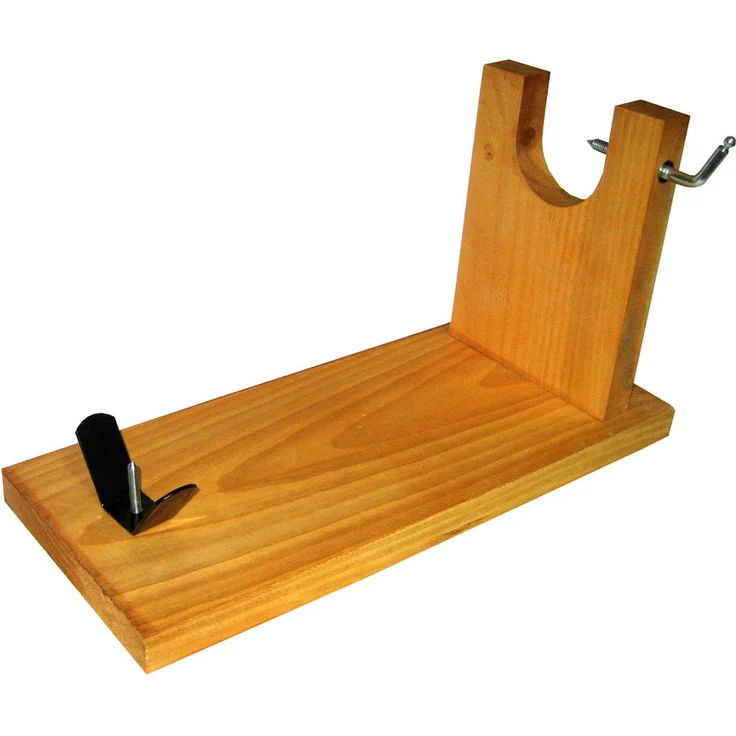 IMEX EL ZORRO Banqueta Schinkenhalter, Holz, braun, 16x40x18 cm – Bild 1