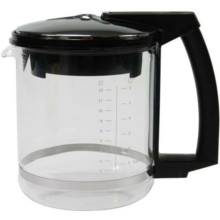 Krups F 046 42 Glaskrug zu T 8 (Art. 468) Espresso--Kaffeemaschinenzubehör schwarz