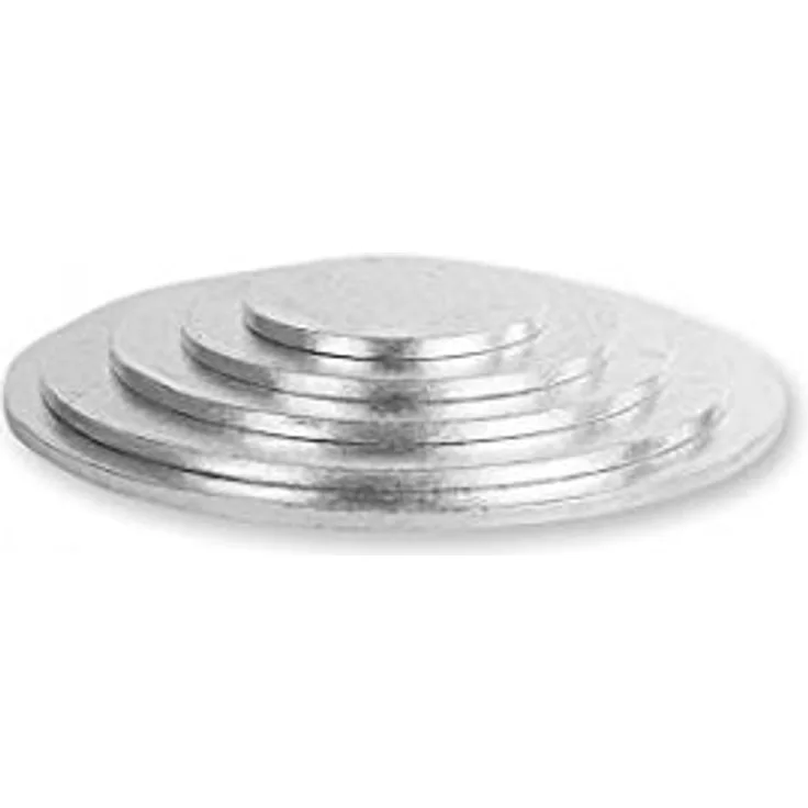 Decora 0931207 CAKEBOARD Silver Ø 36 X H 1,2 cm