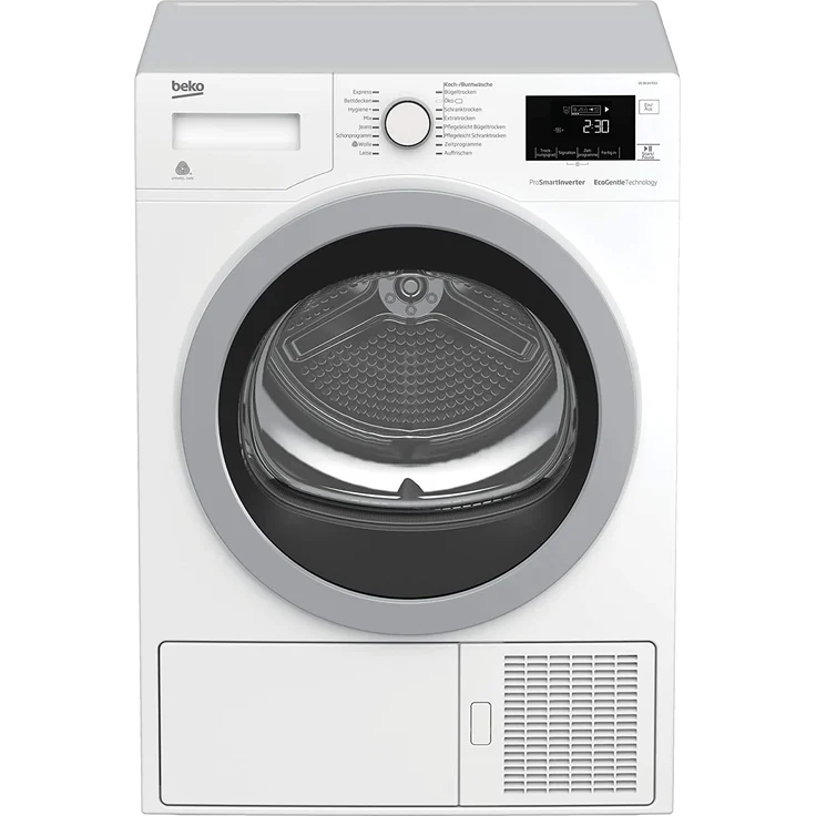 Beko DE 8634 RX 0, Wärmepumpentrockner, A+++, Fassungsvermögen 8 kg, Standgerät, Breite 59,7 cm, Startzeitvorwahl, Restlaufzeitanzeige – Bild 1