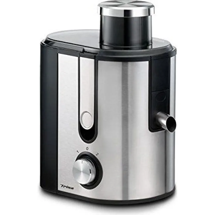 Trisa Electronics Entsafter Vital Juicer, Chrom
