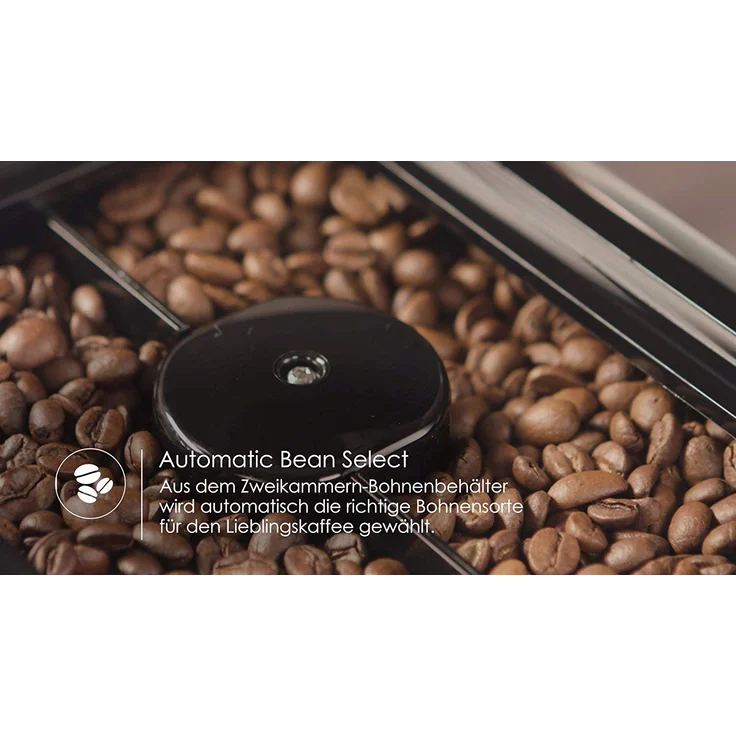 Melitta Caffeo Barista TS Smart F850-102, Kaffeevollautomat mit Milchsystem und integriertem Mahlwerk, Smartphone-Steuerung mit Connect App, One Touch Funktion, Schwarz – Bild 3