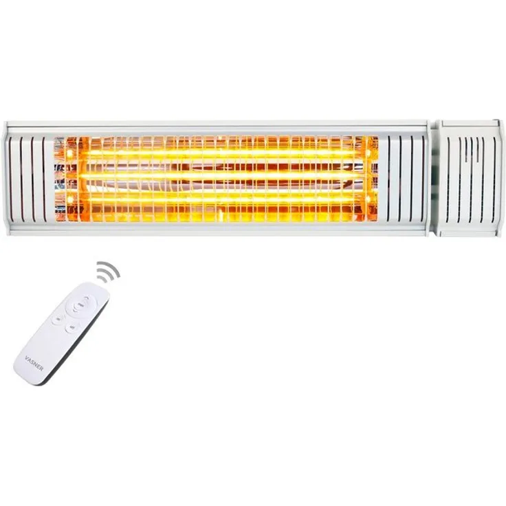 Infrarotstrahler Appino 20, 2000 W, Heizstufen, Fernbedienung und App, Heizstrahler