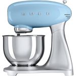 Smeg SMF01PBEU Küchenmaschine, 800W, 4,8 L Edelstahlschüssel, pastellblau, Serie: SMF01 
