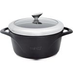 Mahitti Cast Keramik Auflaufform mit Deckel 28 cm