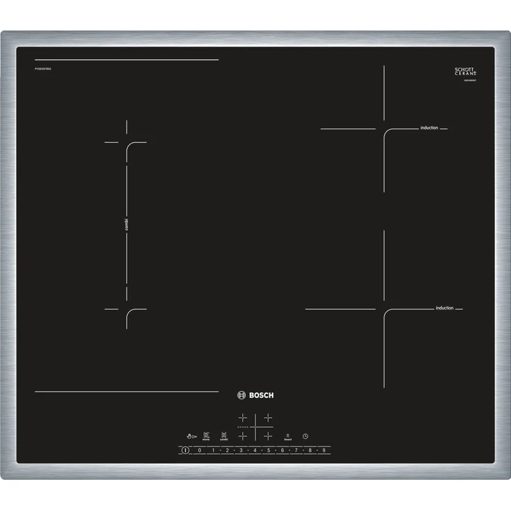 Bosch PVS645FB5E Kochfeld (Elektro-Einbaugerät) - 4 Heizelemente - 5.83 cm-QuickStart – Bild 1