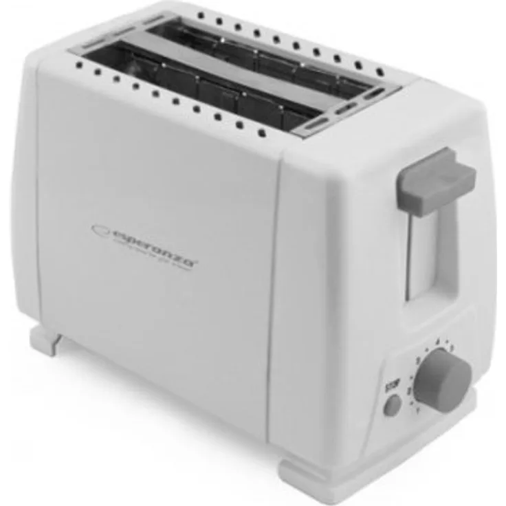 Esperanza EKT001 Toster Caprese, PC, Weiß
