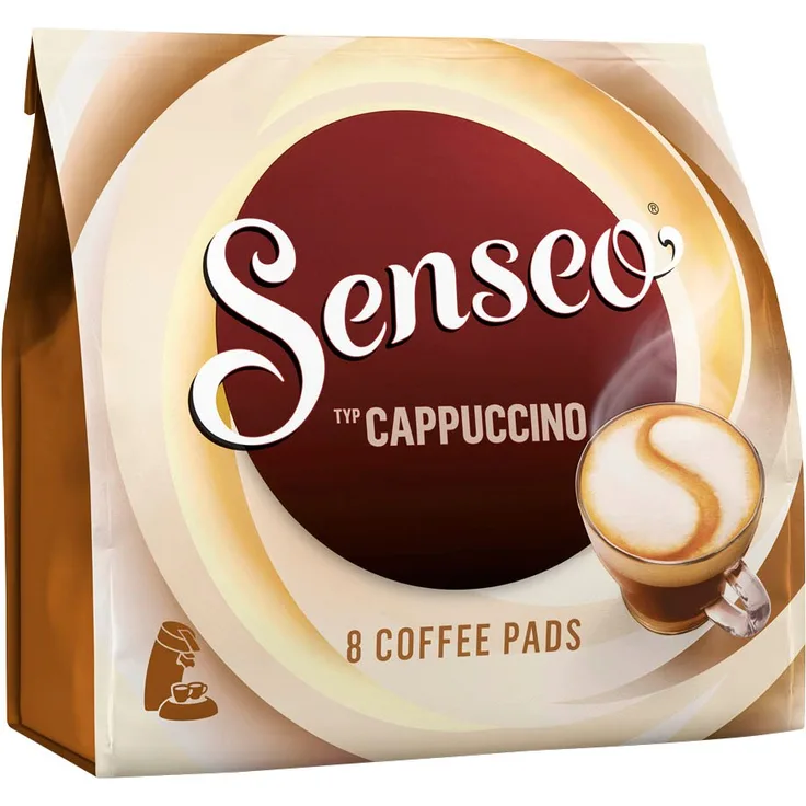 Senseo Typ Cappuccino 8 Stück Kaffeepads 92g