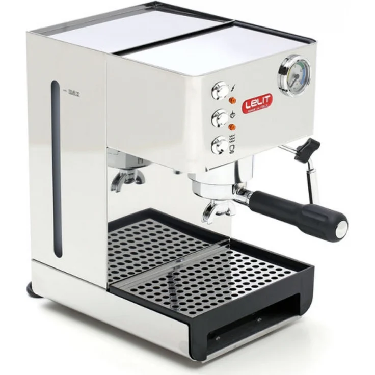 Lelit Anna PL41EM semi-professionelle Kaffeemaschine, ideal für Espresso-Bezug, Cappuccino und Kaffee-Pads, Edelstahl rostfrei, Messing – Bild 2