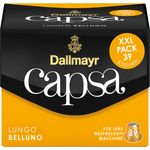 Dallmayr Capsa Lungo Belluno XXL, Nespresso Kompatibel Kapsel, Röstkaffee, Kaffee, 39 Kapseln, 218 g