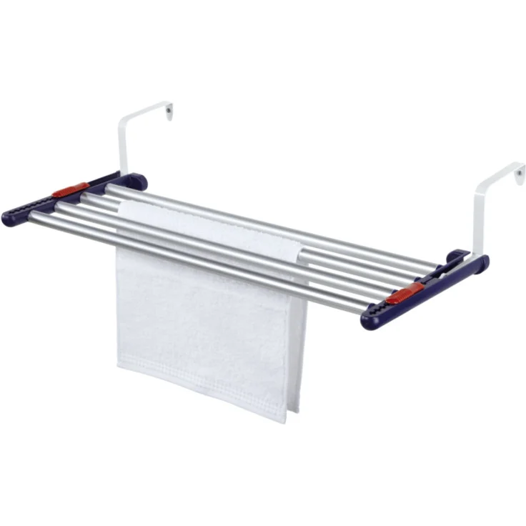 Leifheit Hängetrockner Quartett 42 Extendable Aluminium variabler Wandwäschetrockner, ausziehbarer Wandtrockner für den Innen- und Außenbereich – Bild 10