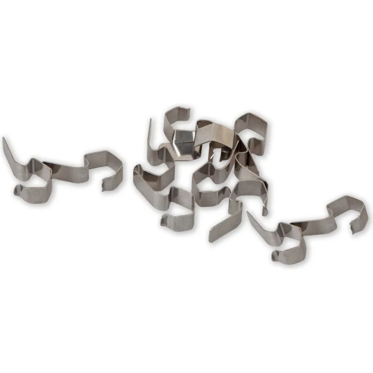 Metall-Clips für Einmachgläser, aus Edelstahl, 12 Stück für 6 Gläser