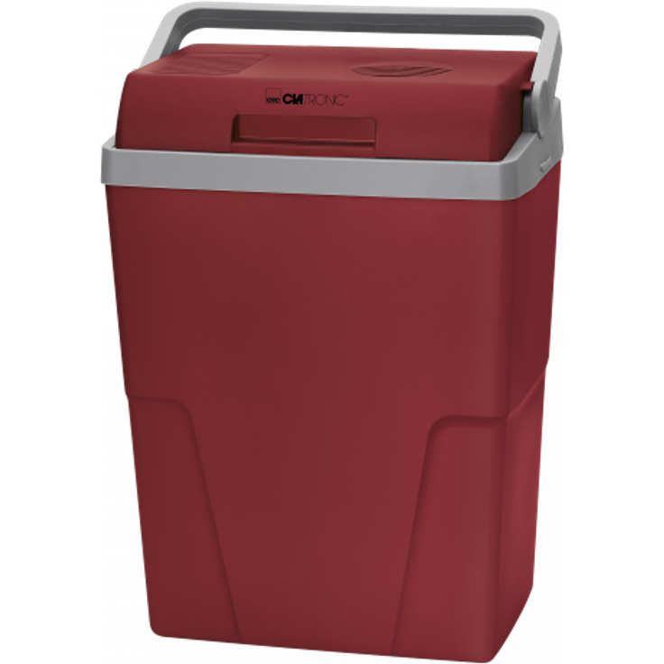 Clatronic KB 3713 thermoelektrische Kühlbox, A++, 25L, Energiesparfunktion, rot