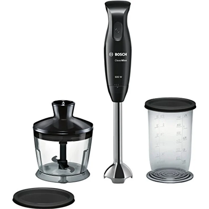 Bosch MSM2620B Tischplatten- - Mixer (Tischplatten-Mixer, Schwarz, Transparent, Kunststoff, 600 W, 220-240, 60 mm) – Bild 1