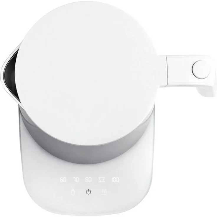 Zwilling Enfinigy Pro Wasserkocher, 1850 Watt, mit Temperatureinstellung, 1,5 l, Abschaltautomatik, Trockengehschutz, Überhitzungsschutz, Edelstahl, Silber – Bild 1