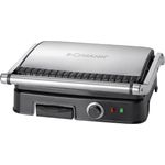 Bomann KG 2242 CB Kontaktgrill, 29,5 x 23,5 cm, Antihaftbeschichtete Grillplatte, 2000 Watt