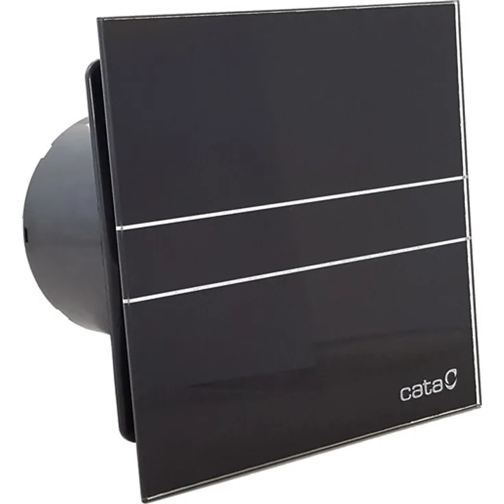 Cata E 100 G BK Bad-Abzieher, 8 W, Glas, Schwarz