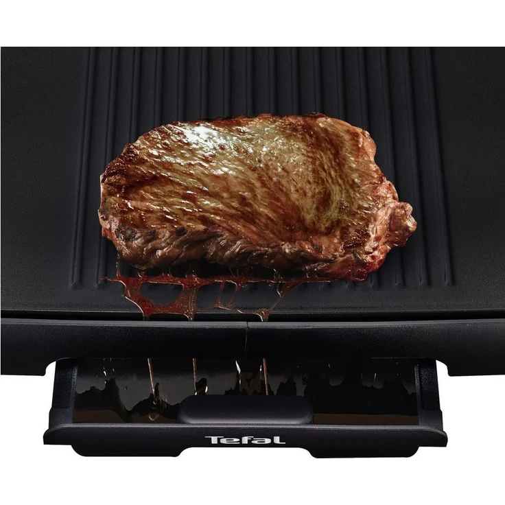 Tefal TG3918 Tischgrill, 51 x 26 cm, Grillplatte glatt und geriffelt, 1800 Watt – Bild 3