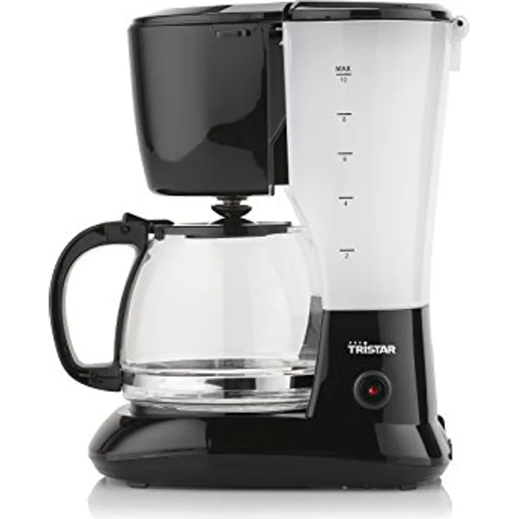 Tristar Kaffeemaschine mit 1,25L Fassungsvermögen ? für 10-12 Tassen, auch für camping, CM-1245