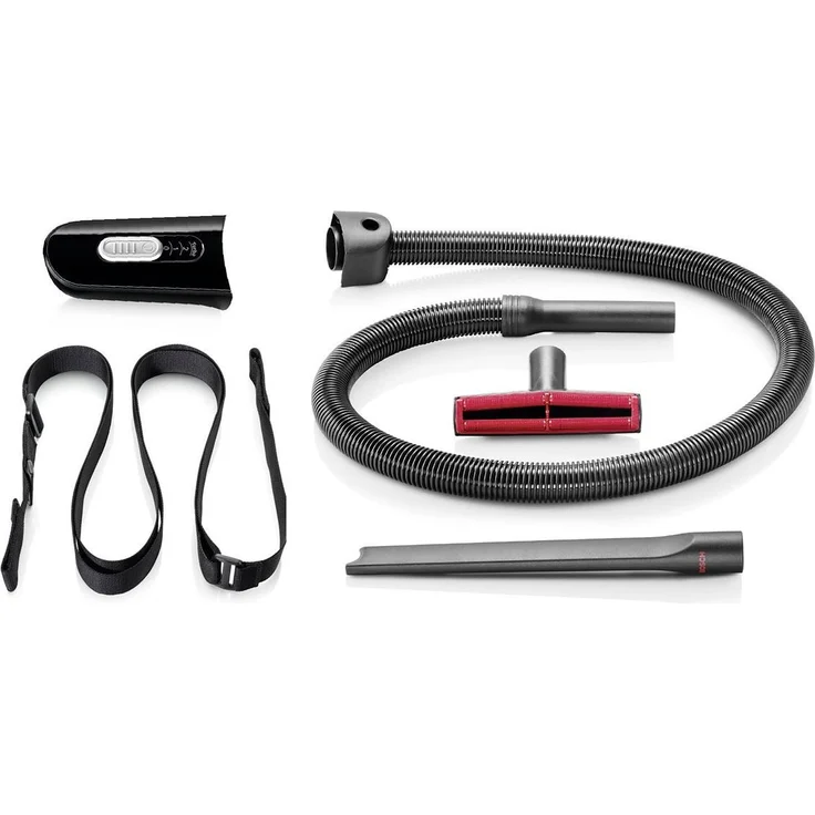 Bosch BHZPROKIT Zubehörset für kabellosen Handstaubsauger Bosch Athlet (XXL-Polsterdüse, Fugendüse, Tragegurt, Saugschlauch mit Handgriff) – Bild 1