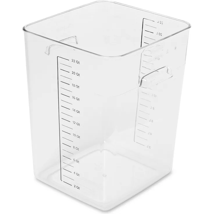 Rubbermaid 20.8L Space Saving Container - Clear