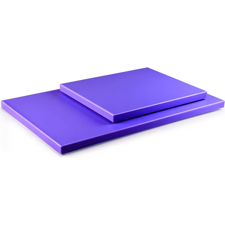 LACOR Schneidebret Poly Anti-Allerg, Polyethilene, Violett, 32.5 x 26.5 x 2 cm