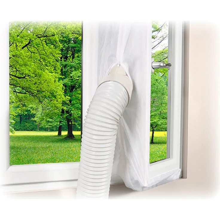 Suntec 12099 AirBlock Klima Sail Segel weiß Fensterdurchlass